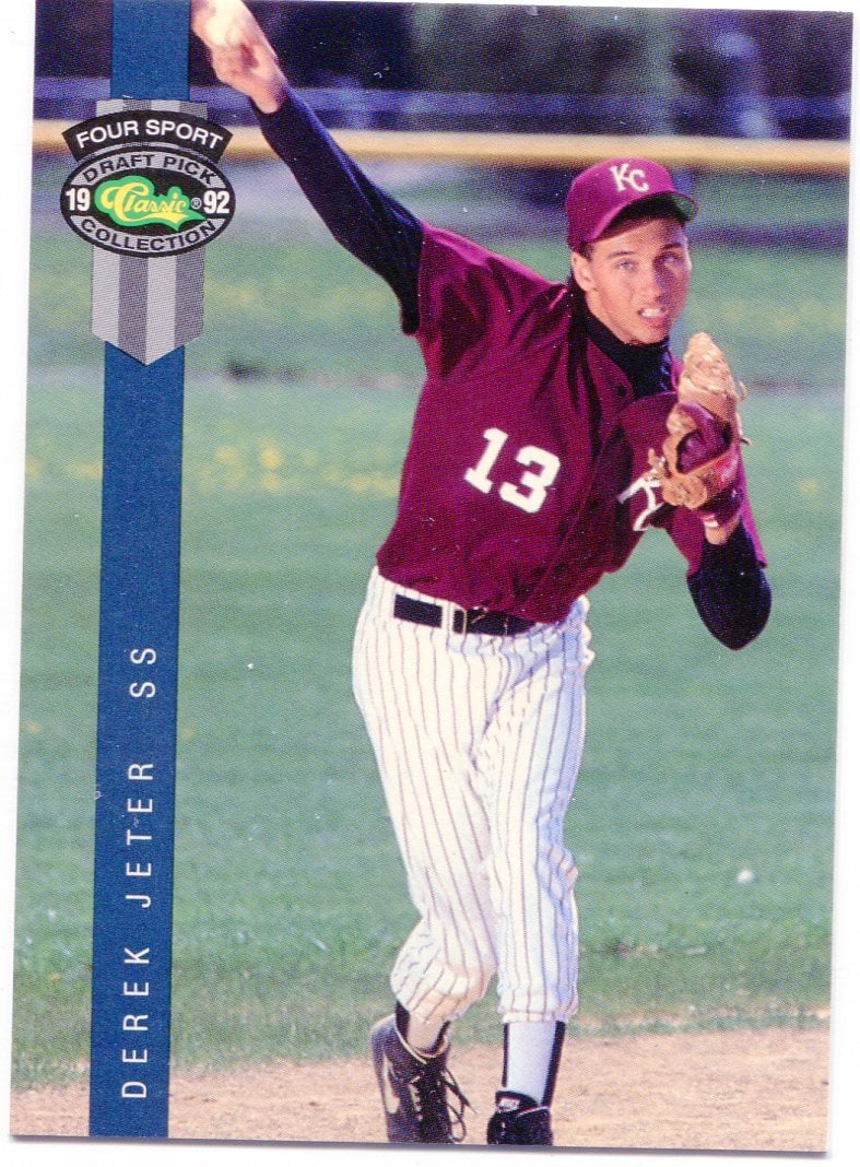 Jeter Rookie Derek Jeter Rookie Card