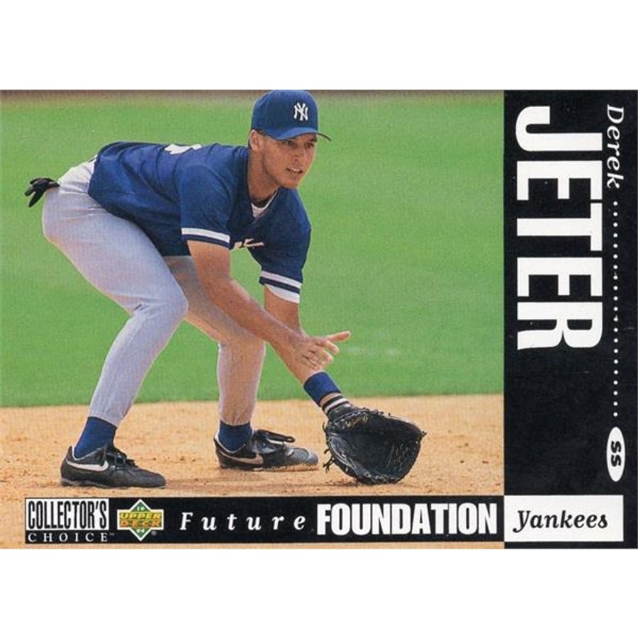 Deter Jeter Rookie Card Derek Jeter Rookie Card
