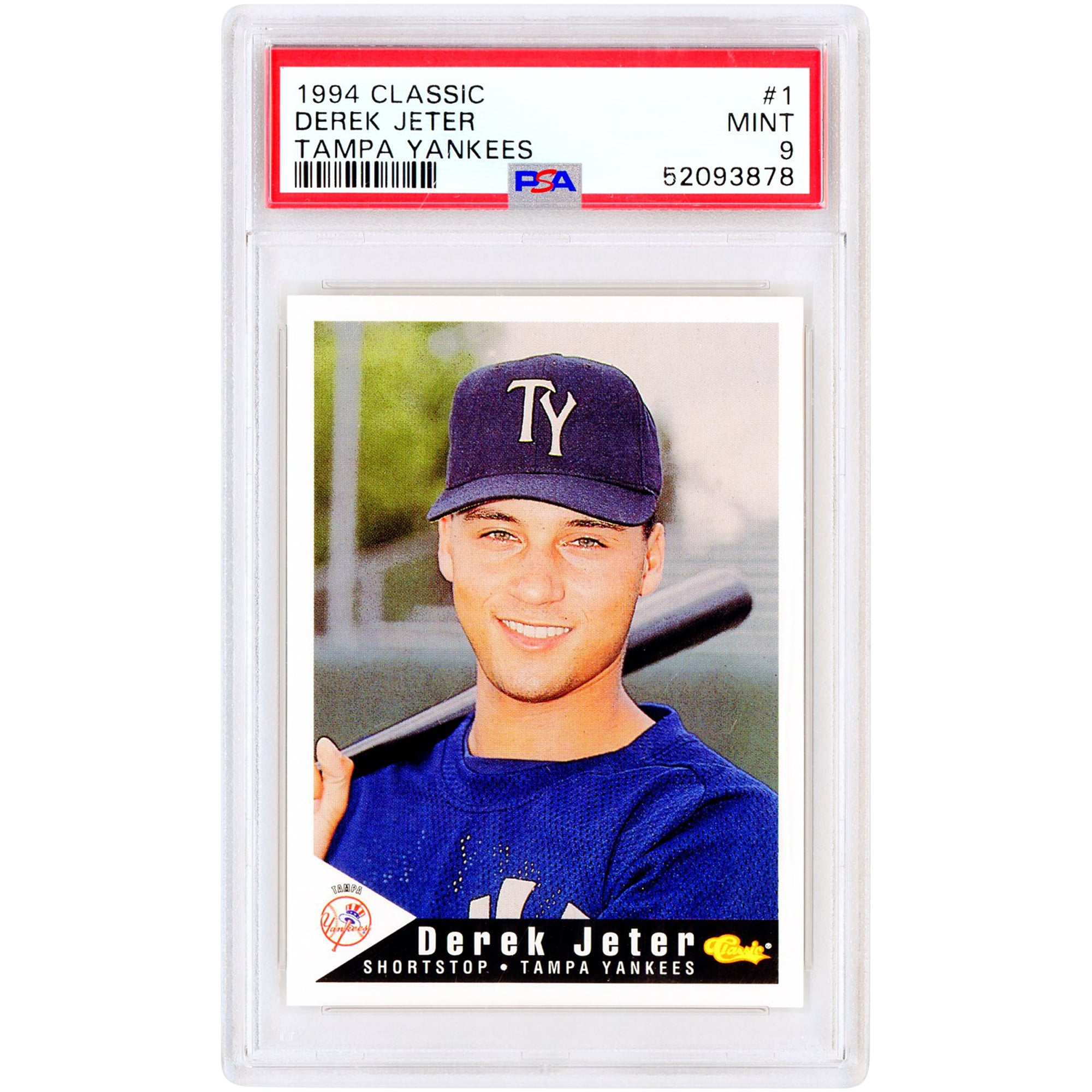 DEREK JETER 1994 PSA 9 Mint