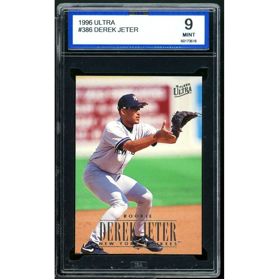 Jeter Rookie Derek Jeter Rookie Year 1996
