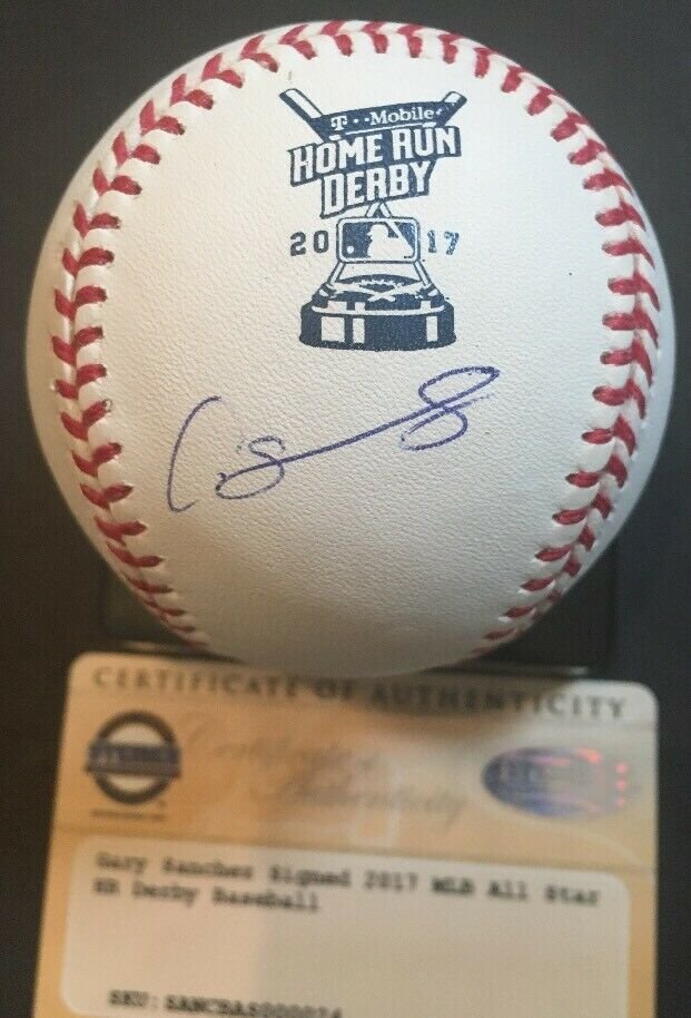Gary Sanchez Signed Baseball 
