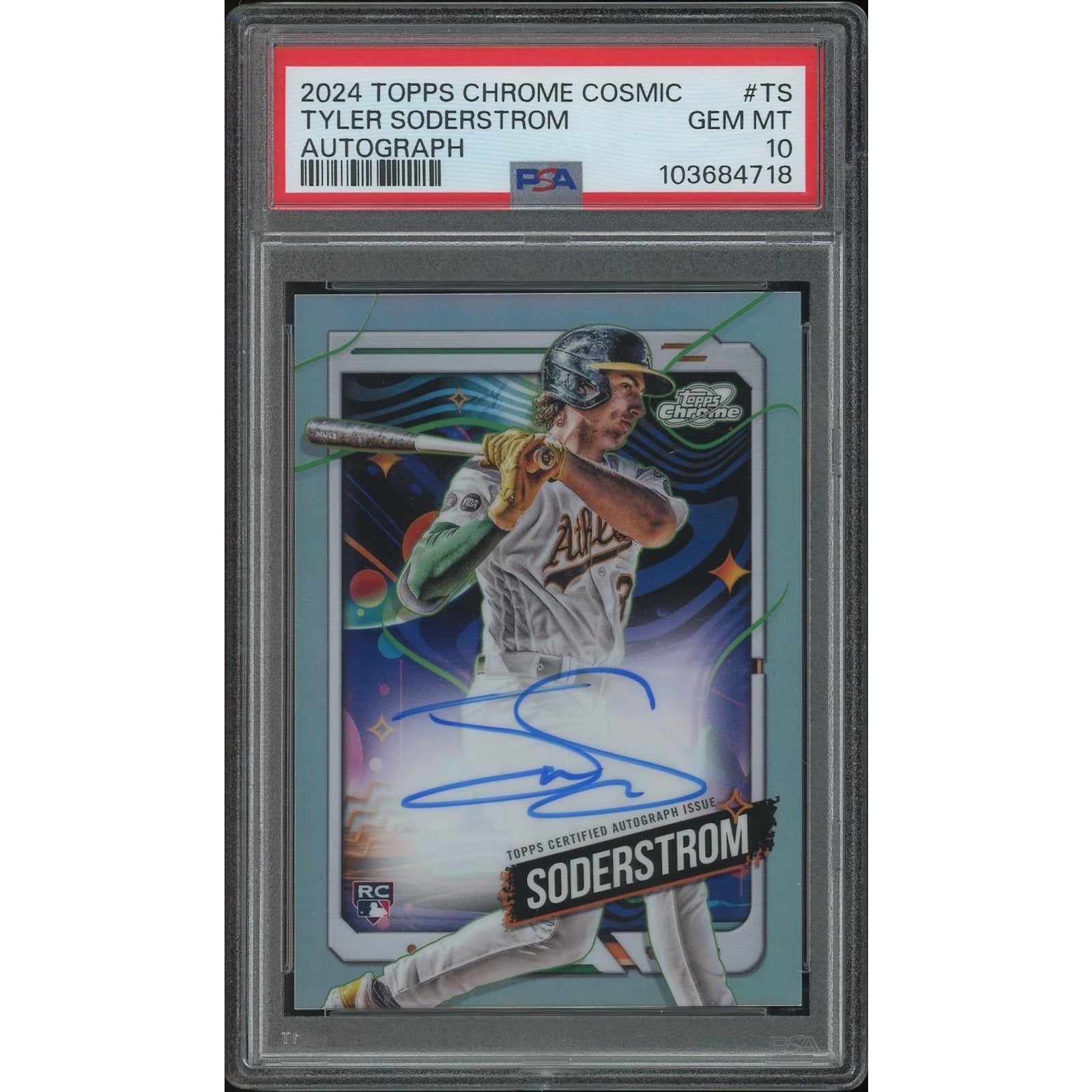 25枚限定】2024 Topps Chrome Tyler Soderstrom タイラー・ソーダー 
