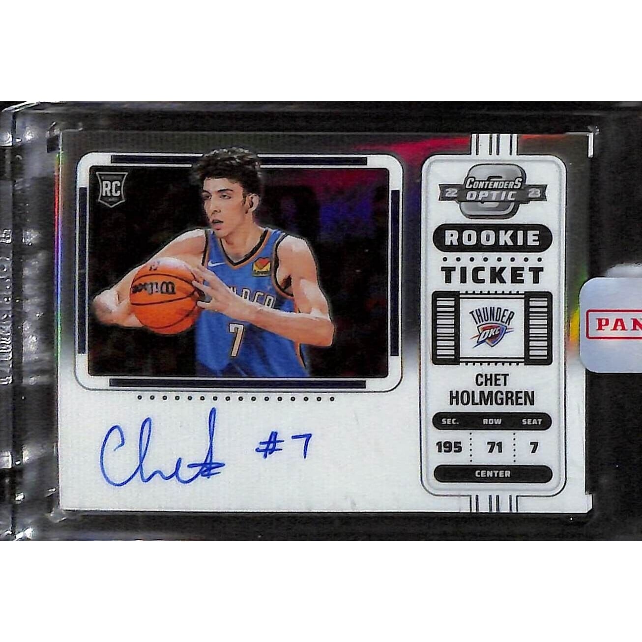Chet Holmgren 2022-23 Contenders Optic Rookie Ticket Card #131 