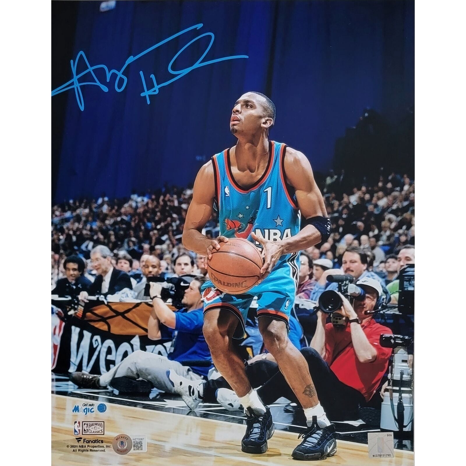 Penny Anfernee Penny Hardaway NBA 1999-00 UD MVP Game-Used 
