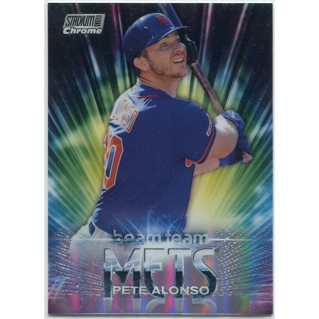 Pete Alonso 2020 Topps Clearly Green Auto 99枚限定 SP 直筆サイン 