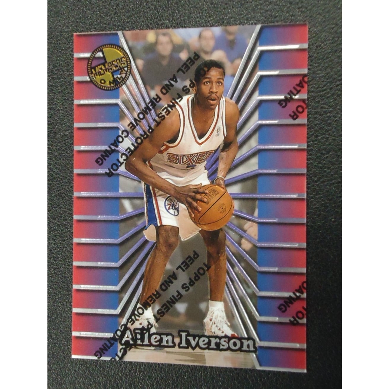 Allen Iverson 1997 TOPPS STADIUM CLUB MEMBERS ONLY Card #54