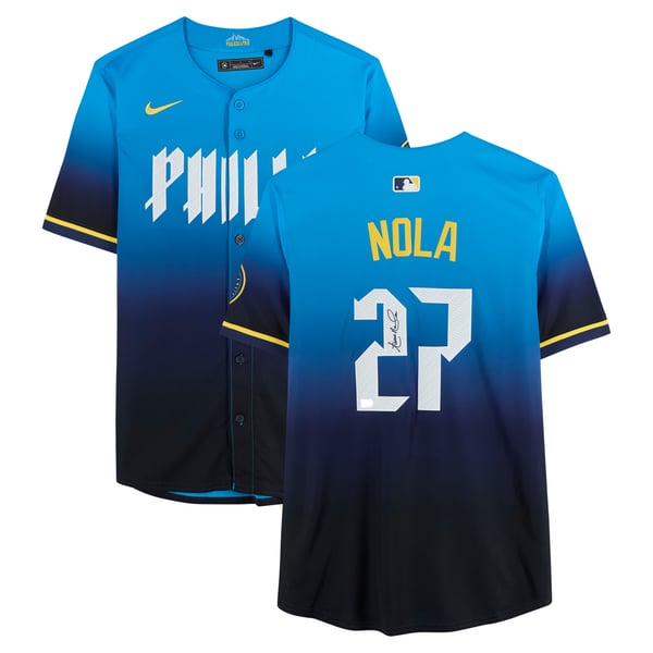 Autographed Aaron Nola MLB Jerseys, Autographed Jerseys, Aaron 