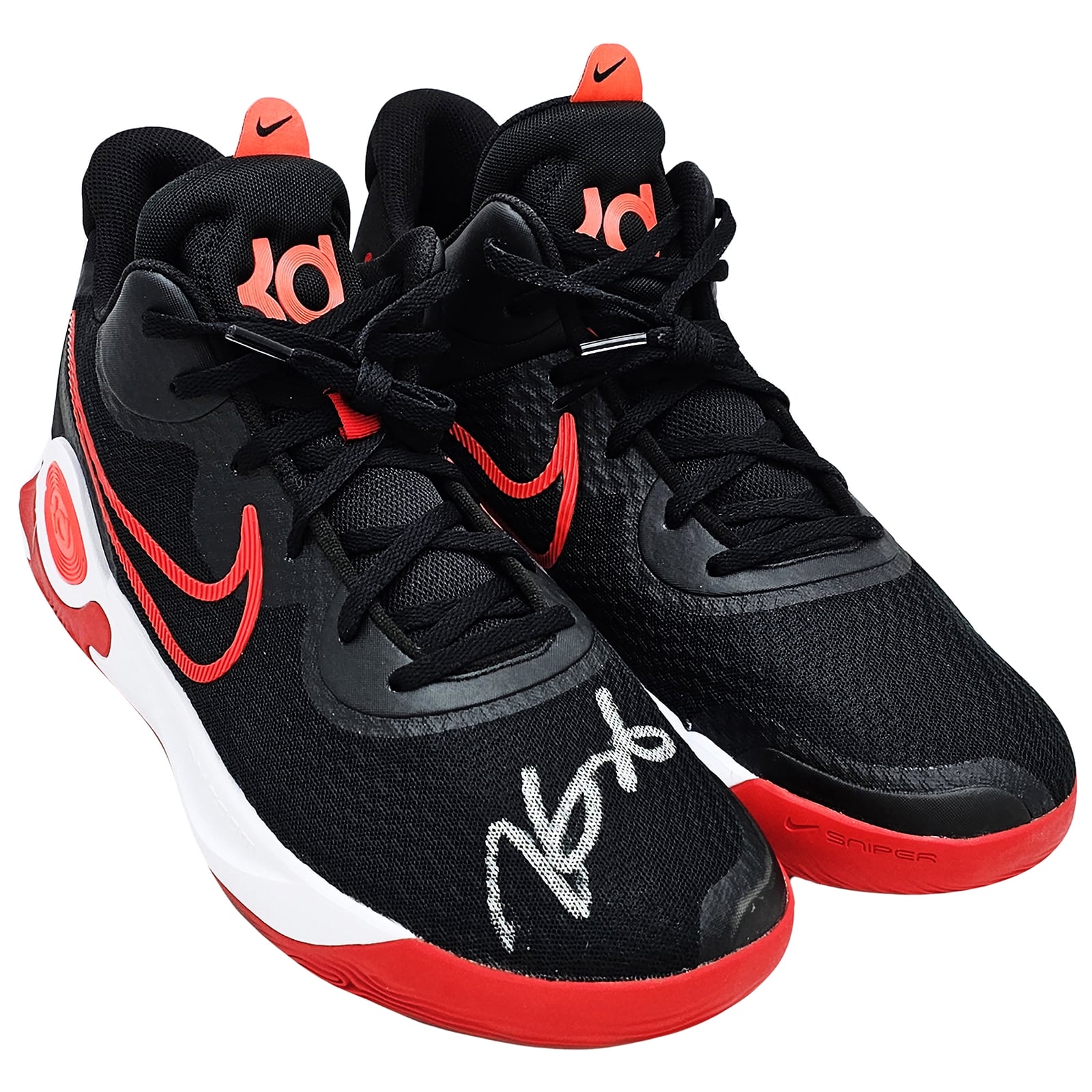 Men’s NIKE KD TREY 5 V SHOES SIZE 7 RED BLACK Nike KD Trey 5 VII University Red for Sale | Authenticity  main image 3
