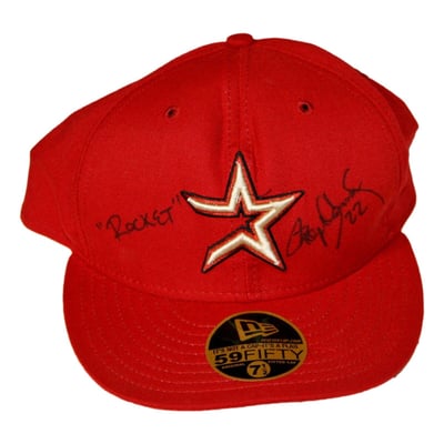 Autographed Roger Clemens MLB Hats, Autographed Hats, Roger 