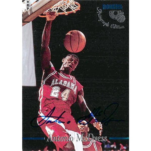 NBA Antonio McDyess Signed Trading Cards, Collectible Antonio 