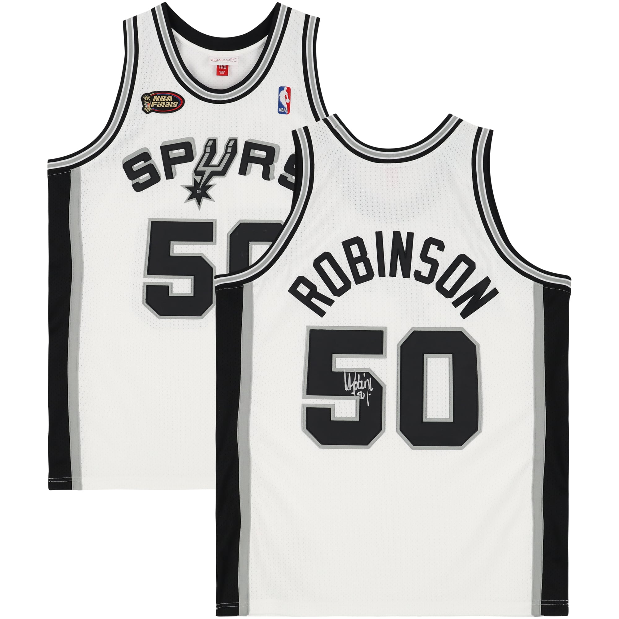 Maillot NBA David Robinson San Antonio Spurs 1998 Mitchell & Ness - Taille L, Swingman, Neuf
