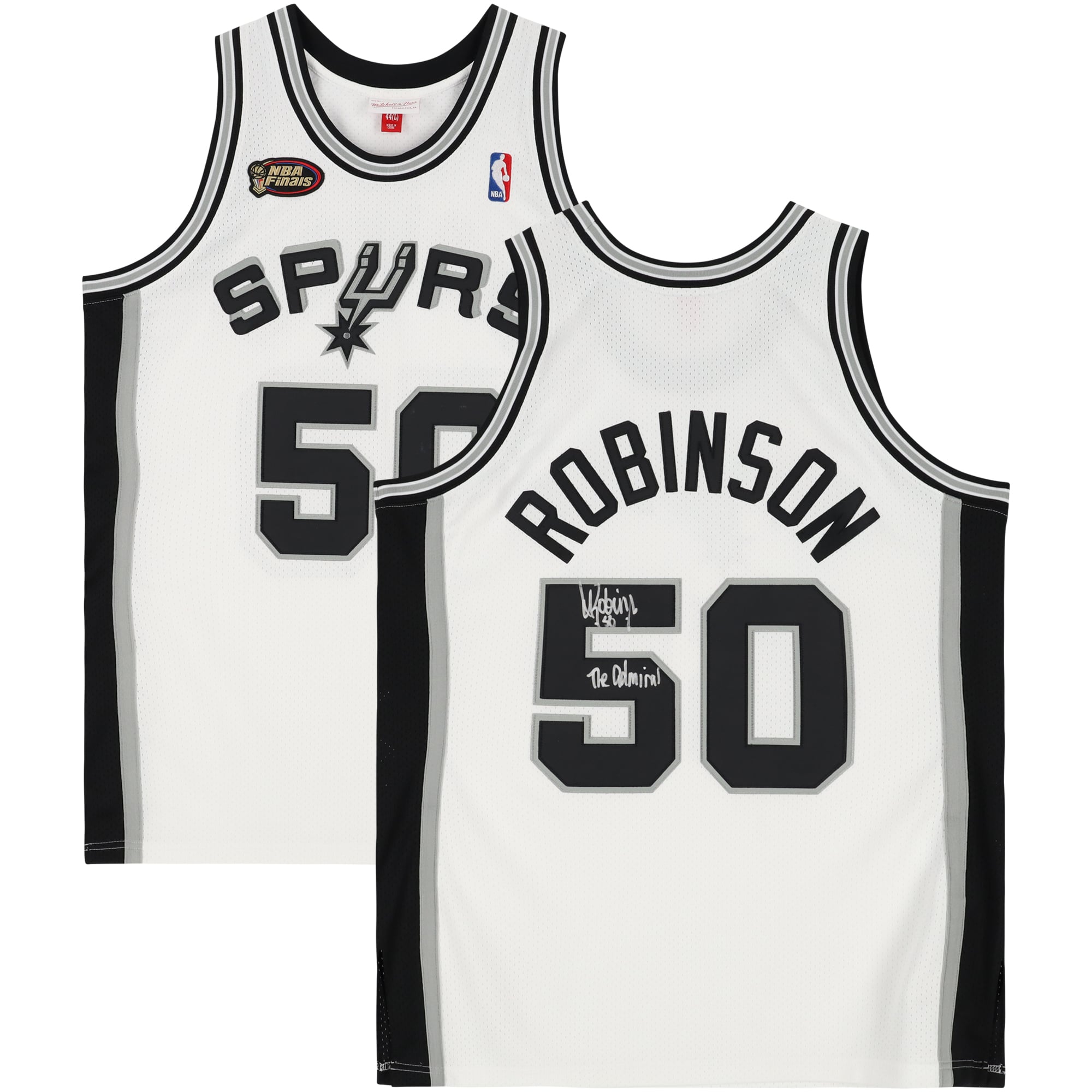Maillot Swingman David Robinson San Antonio Spurs - Mitchell & Ness Taille S Homme - Neuf