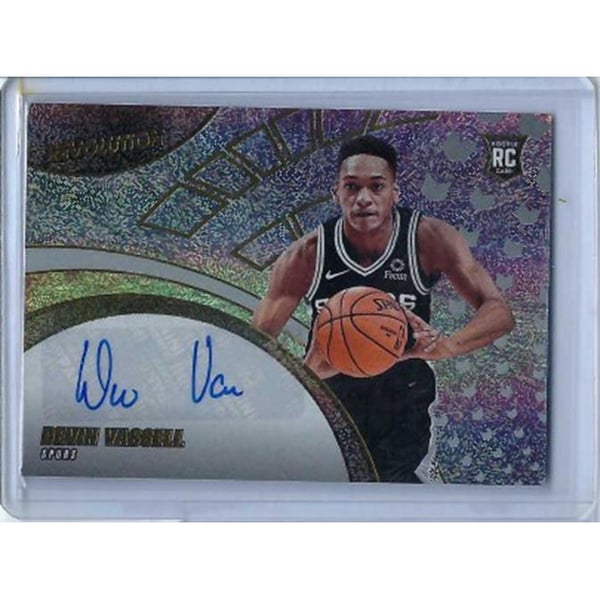 Autographed Devin Vassell NBA Trading Cards, Autographed Trading 