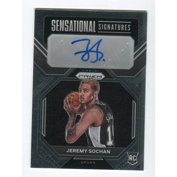 Jeremy Sochan 2022-23 Panini Prizm Sensational Signatures Rookie 