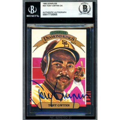 Topps Archives 2005 Tony ありがたかっ Gwynn auto SP