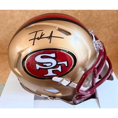 Casque Miniature Signé San Francisco 49ers - Frank Gore, Authentifié JSA