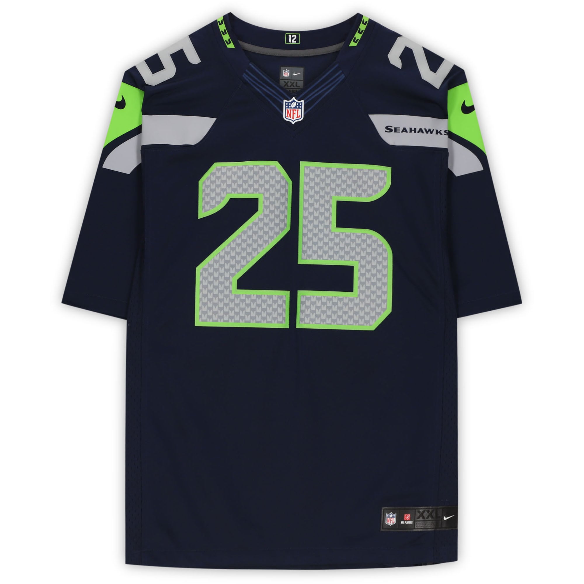 Richard Sherman Seattle Seahawks Autographed Nike Navy Limited