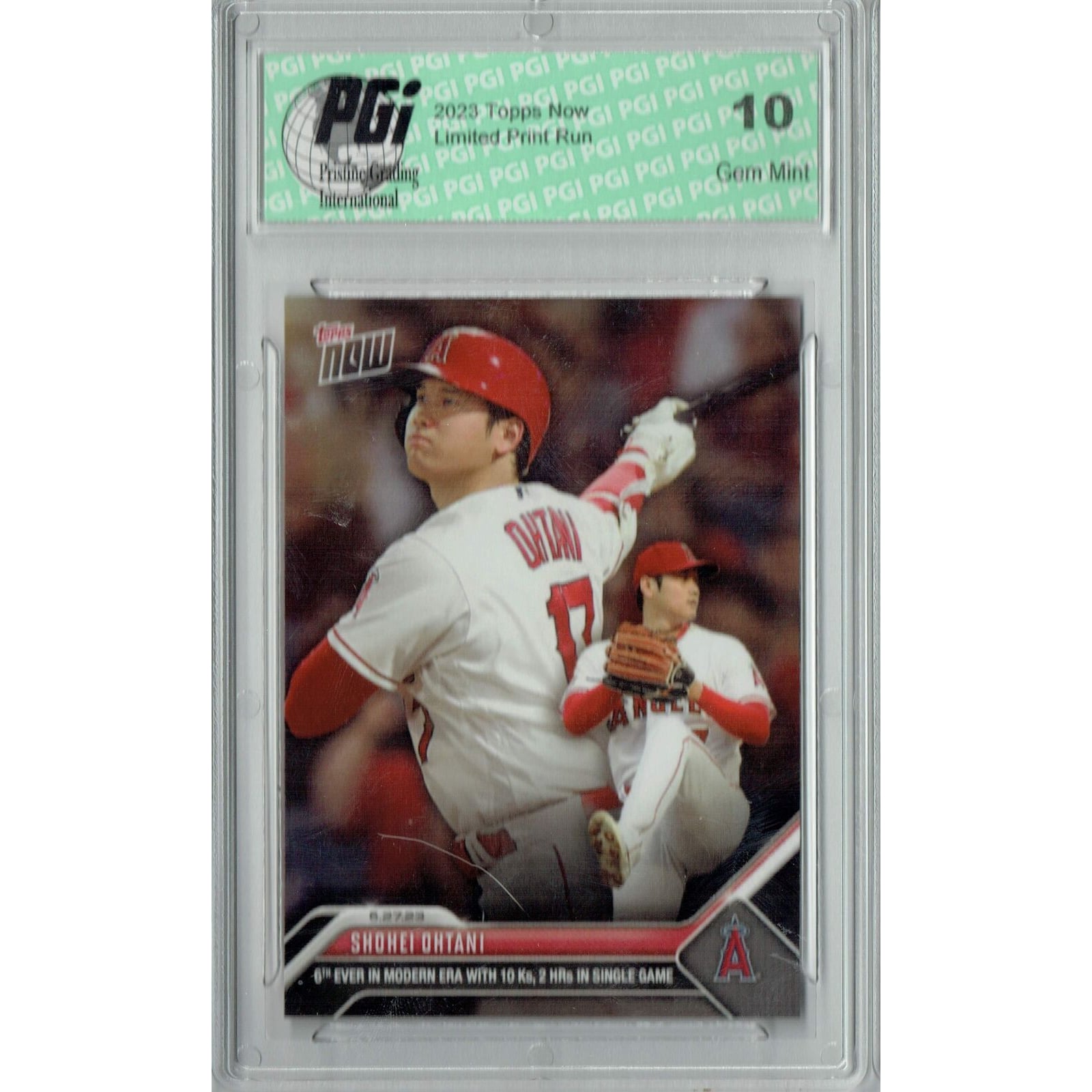 PSA10】GEM 共通 MINT 2023 Topps Now #625 大谷翔平