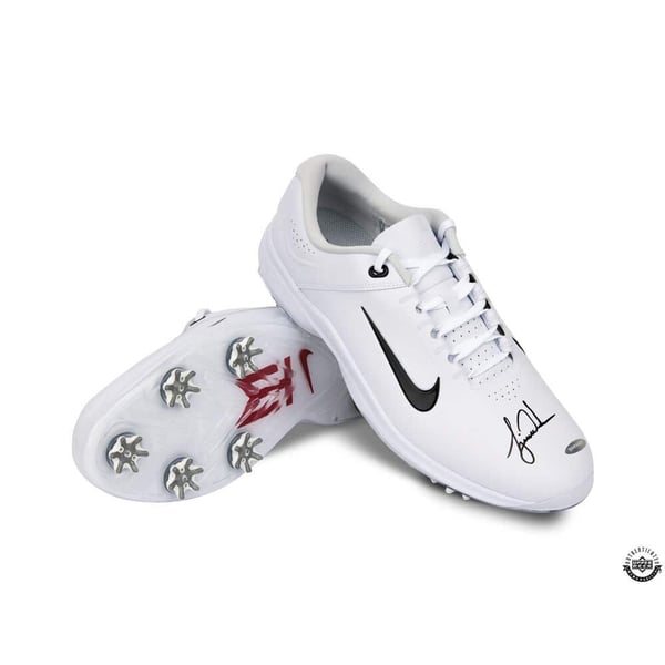 Tiger Woods Autographed Nike Air Zoom Tiger Woods  display picture 3