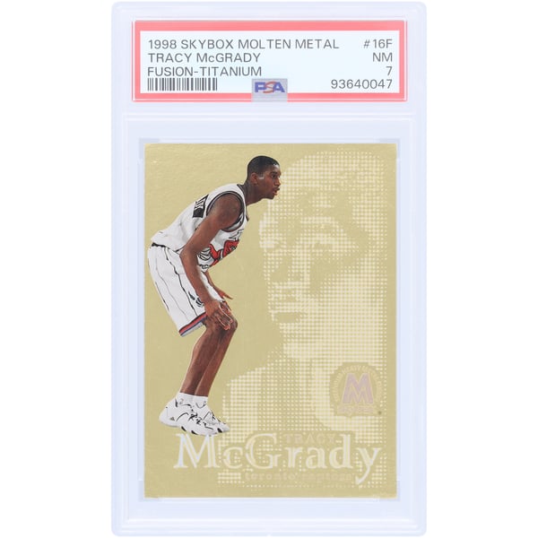 NBA Tracy McGrady Signed Trading Cards, Collectible Tracy McGrady 