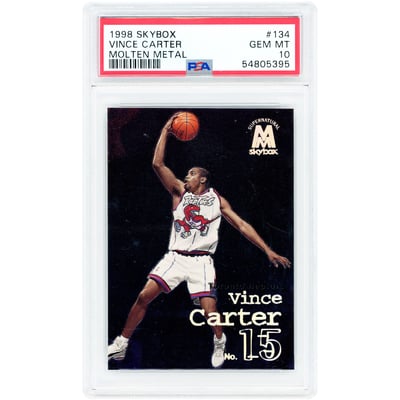 NBA Vince Carter Signed Trading Cards, Collectible Vince Carter 