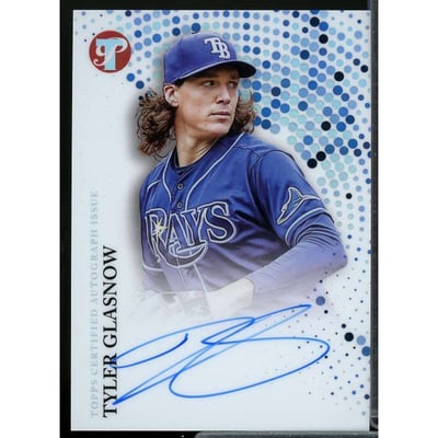 MLB Tyler Glasnow Signed Trading Cards, Collectible Tyler Glasnow 