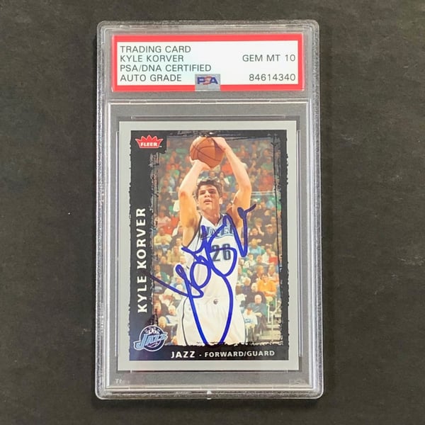 NBA Kyle Korver Signed Trading Cards, Collectible Kyle Korver 