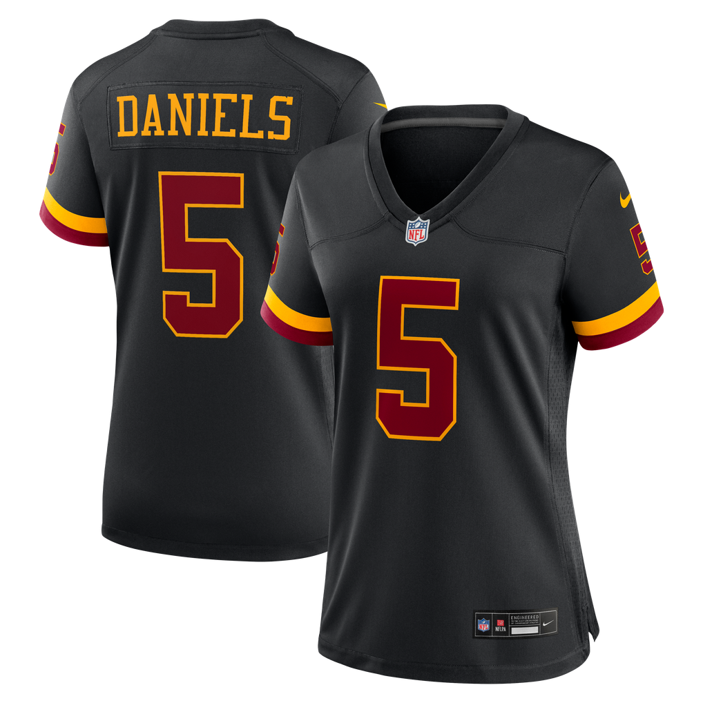 Women's Washington Commanders Jayden Daniels Nike Black Hail Raiser ...