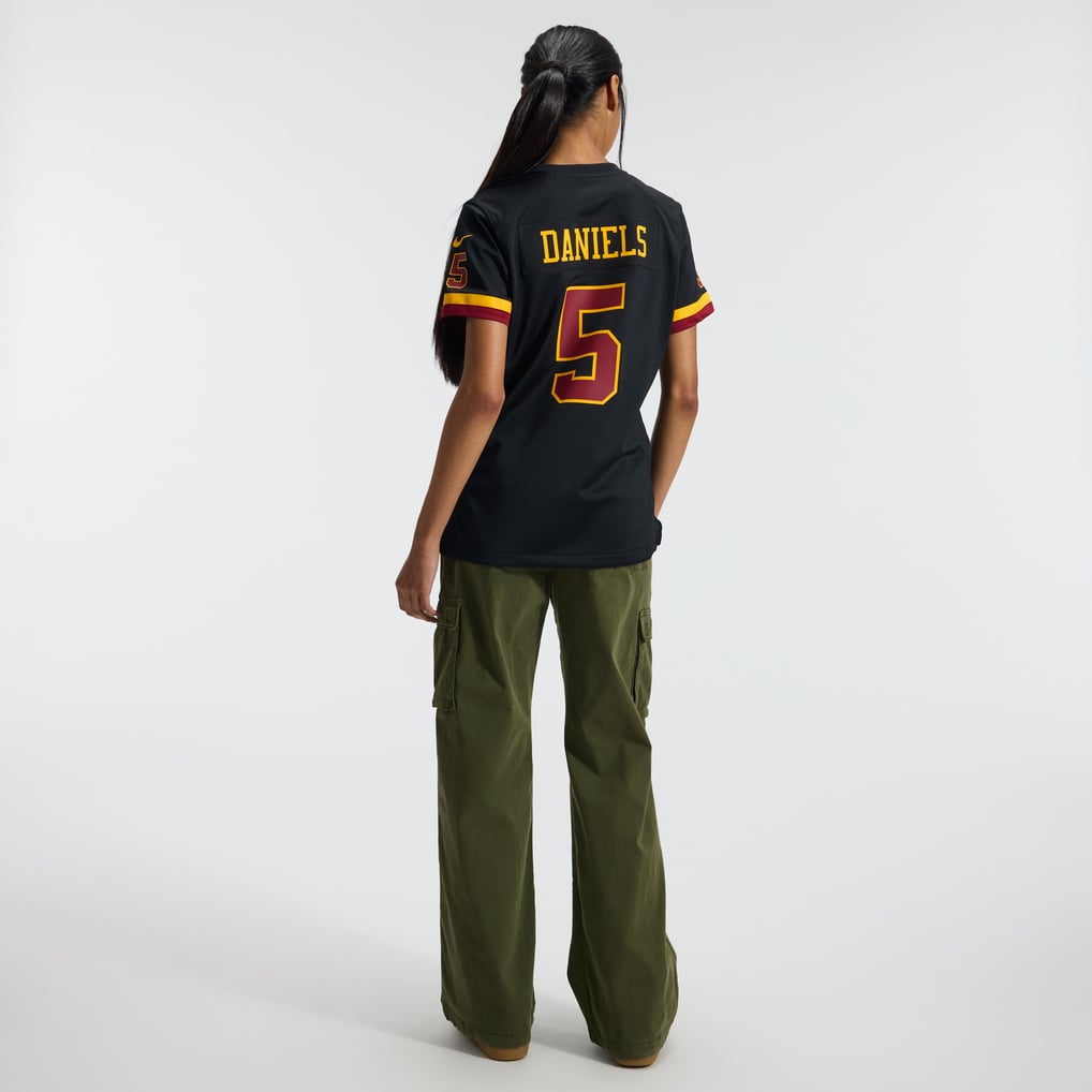 Women's Washington Commanders Jayden Daniels Nike Black Hail Raiser ...