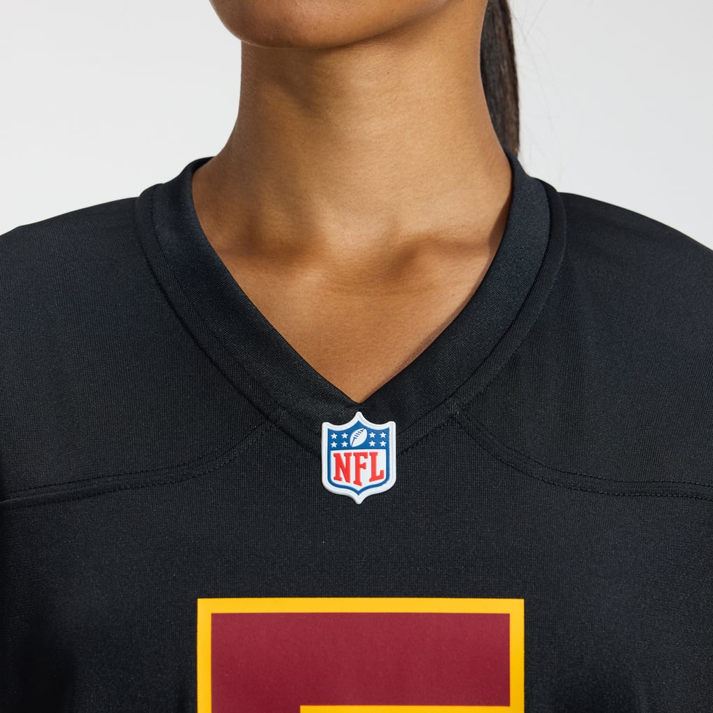 Women's Washington Commanders Jayden Daniels Nike Black Hail Raiser ...