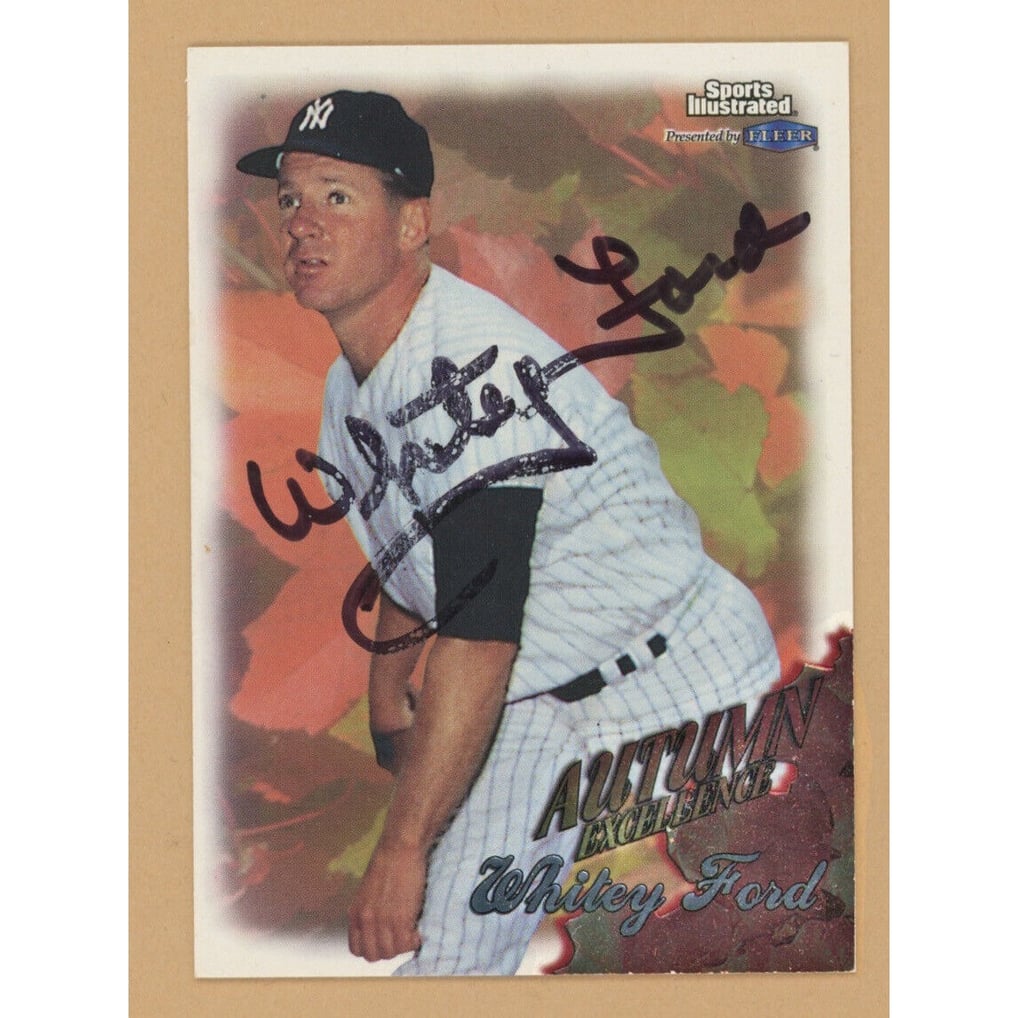 whitey-ford-signed-1998-fleer- 