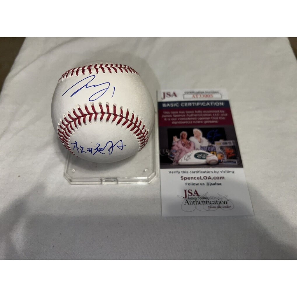 Yuki Matsui Signed Official Major League Baseball San Diego Padres ...