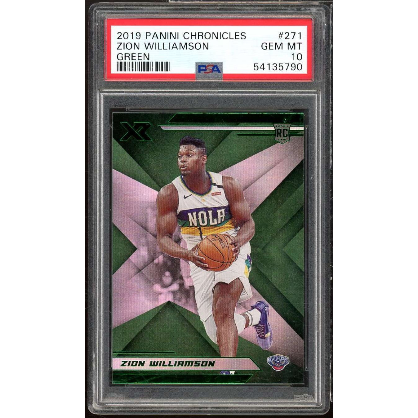 Zion Williamson 2019-20 Panini Chronicles Phoenix Rookie Card 
